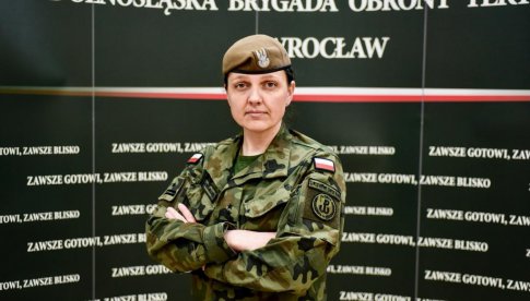 Pierwsza kobieta na stanowisku dowódcy batalionu w Wojskach Obrony Terytorialnej
