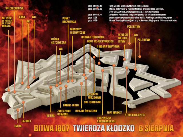 6-7.08. Bitwa o Twierdzę Kłodzko: XVII Dni Twierdzy Kłodzko