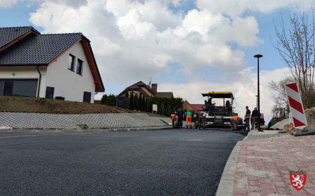 [FOTO] Budowa ulicy Pięknej w Kłodzku na ukończeniu