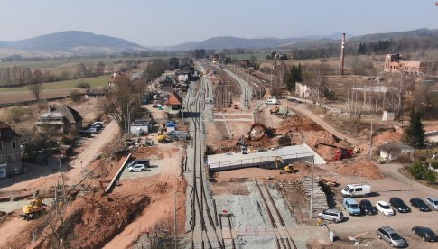 Poprawa kolejowych tras do wywozu kruszywa w Ścinawce Średniej 