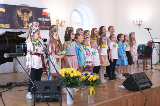 Koncert charytatywny Będziesz wolna Ukraino w Dusznikach-Zdroju 