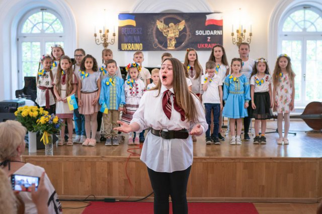 Koncert charytatywny Będziesz wolna Ukraino w Dusznikach-Zdroju 