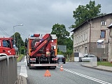 Zdarzenie osobówki z samochodem ciężarowym na DK-8 [Foto]