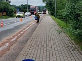 Zdarzenie osobówki z samochodem ciężarowym na DK-8 [Foto]