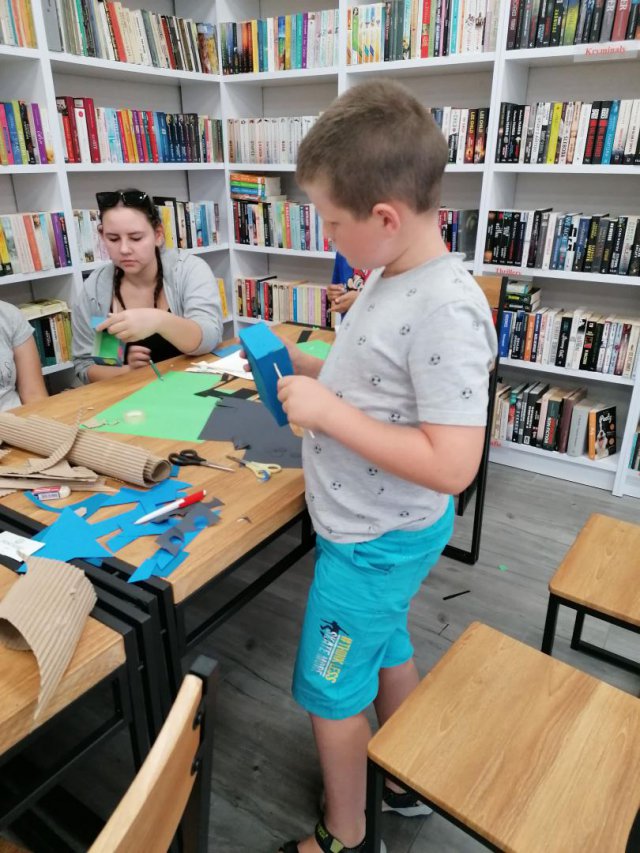 Wakacyjna biblioteka w Żelaźnie