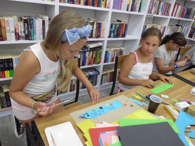 Wakacyjna biblioteka w Żelaźnie