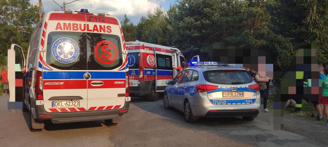 Zdarzenie drogowe w Szalejowie Dolnym 