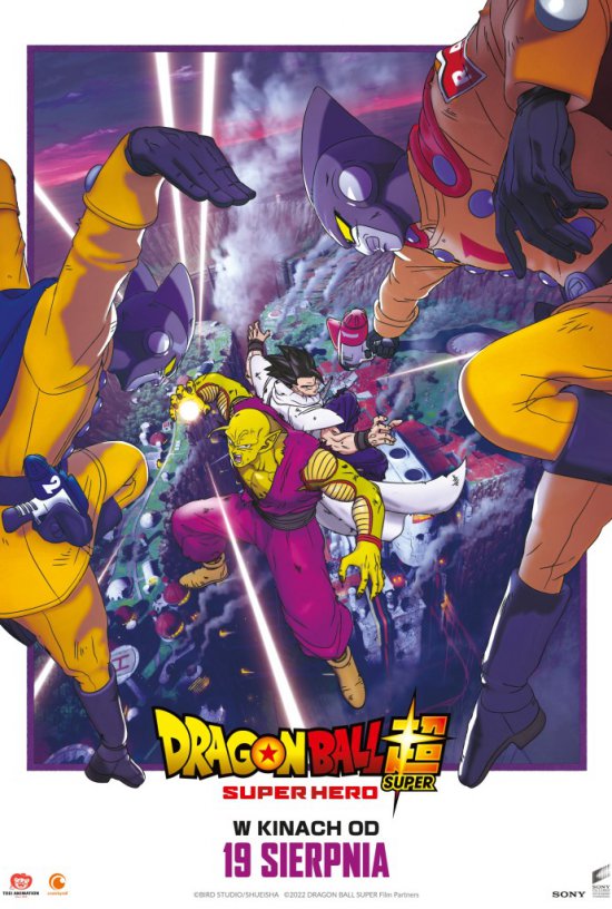 Dragon Ball Super: Super Hero i Pies w rozmiarze XXL premierowo w Cinema3D!