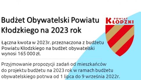 Budżet obywatelski 2023