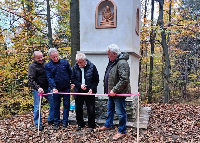 Odsłonięcie Kapliczki wielu religii – Lutynia, 19.10.2022