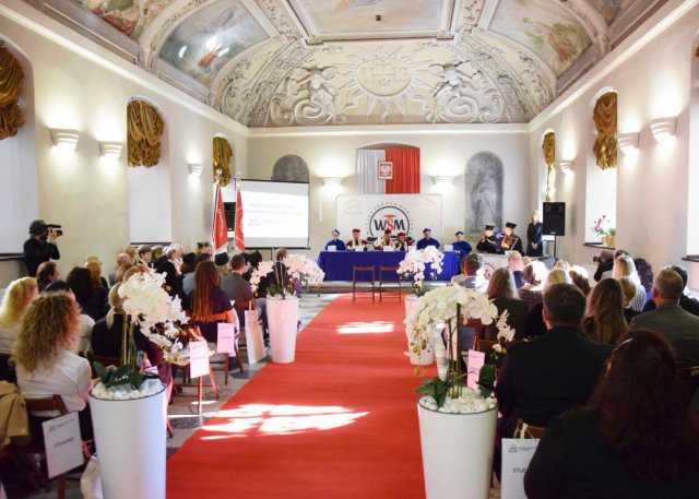 Inauguracja roku akademickiego w Wyższej Szkole Medycznej w Kłodzku, 20.10.2022