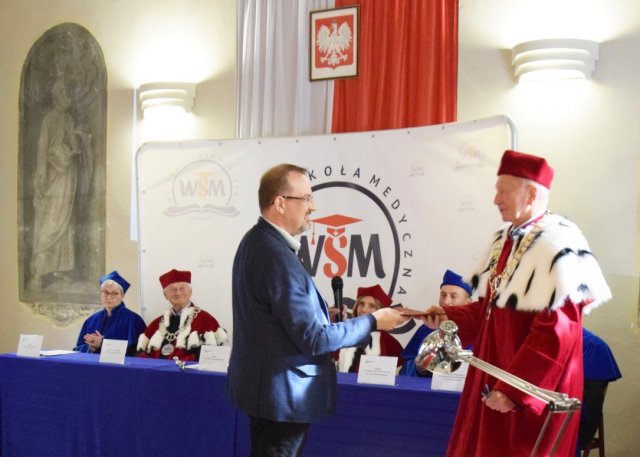 Inauguracja roku akademickiego w Wyższej Szkole Medycznej w Kłodzku, 20.10.2022