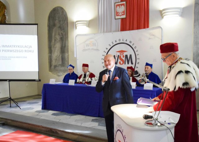 Inauguracja roku akademickiego w Wyższej Szkole Medycznej w Kłodzku, 20.10.2022