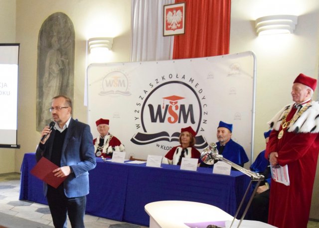 Inauguracja roku akademickiego w Wyższej Szkole Medycznej w Kłodzku, 20.10.2022