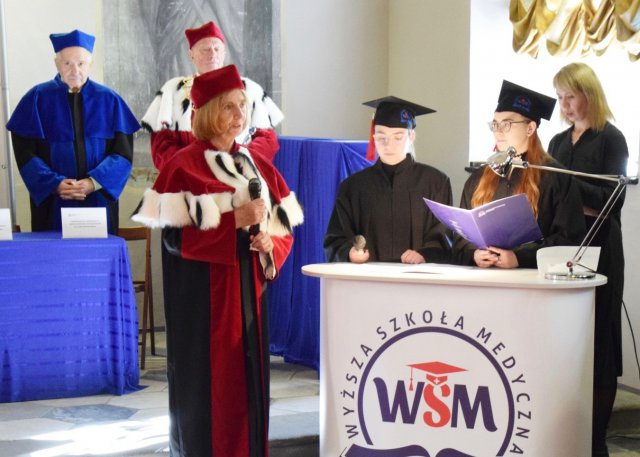 Inauguracja roku akademickiego w Wyższej Szkole Medycznej w Kłodzku, 20.10.2022