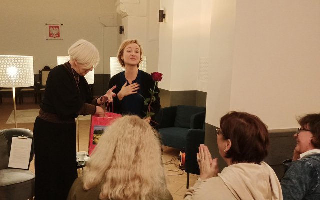 Gabriela Muskała w Kłodzku, 9.11.2022