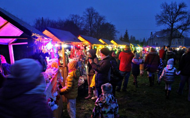Jaszkowa Dolna: Otwarcie wioski świątecznej, 3.12.2022