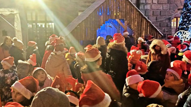 Kłodzko, kręcenie teledysku 14.12.2022