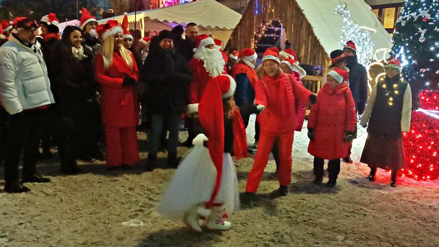 Kłodzko, kręcenie teledysku 14.12.2022