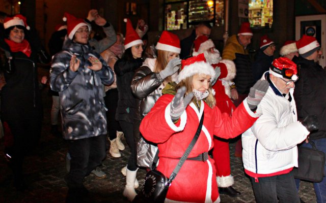 Kłodzko, kręcenie teledysku 14.12.2022