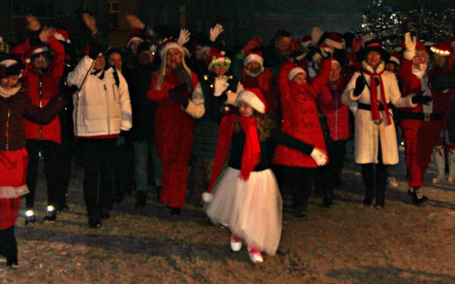 Kłodzko, kręcenie teledysku 14.12.2022