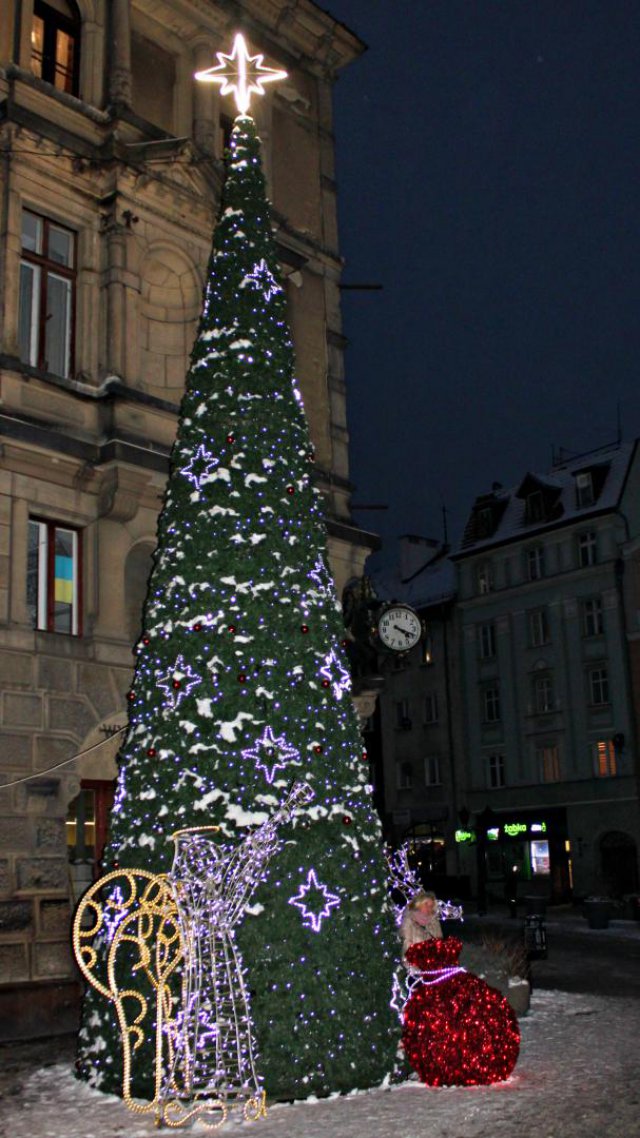 Kłodzko, kręcenie teledysku 14.12.2022