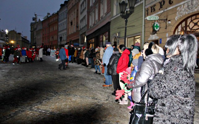 Kłodzko, kręcenie teledysku 14.12.2022