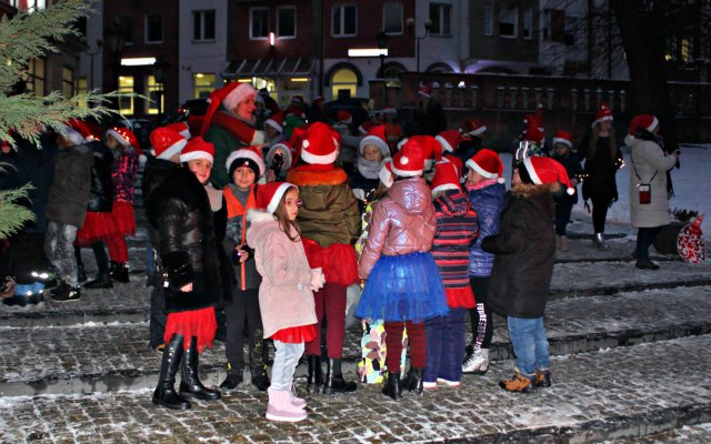 Kłodzko, kręcenie teledysku 14.12.2022