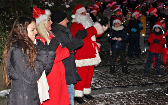 Kłodzko, kręcenie teledysku 14.12.2022