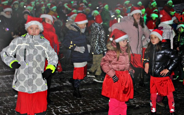 Kłodzko, kręcenie teledysku 14.12.2022