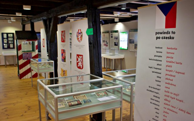 Aleš Michl w Muzeum Papiernictwa, 3.1.2022 Duszniki-Zdrój