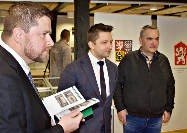 Aleš Michl w Muzeum Papiernictwa, 3.1.2022 Duszniki-Zdrój