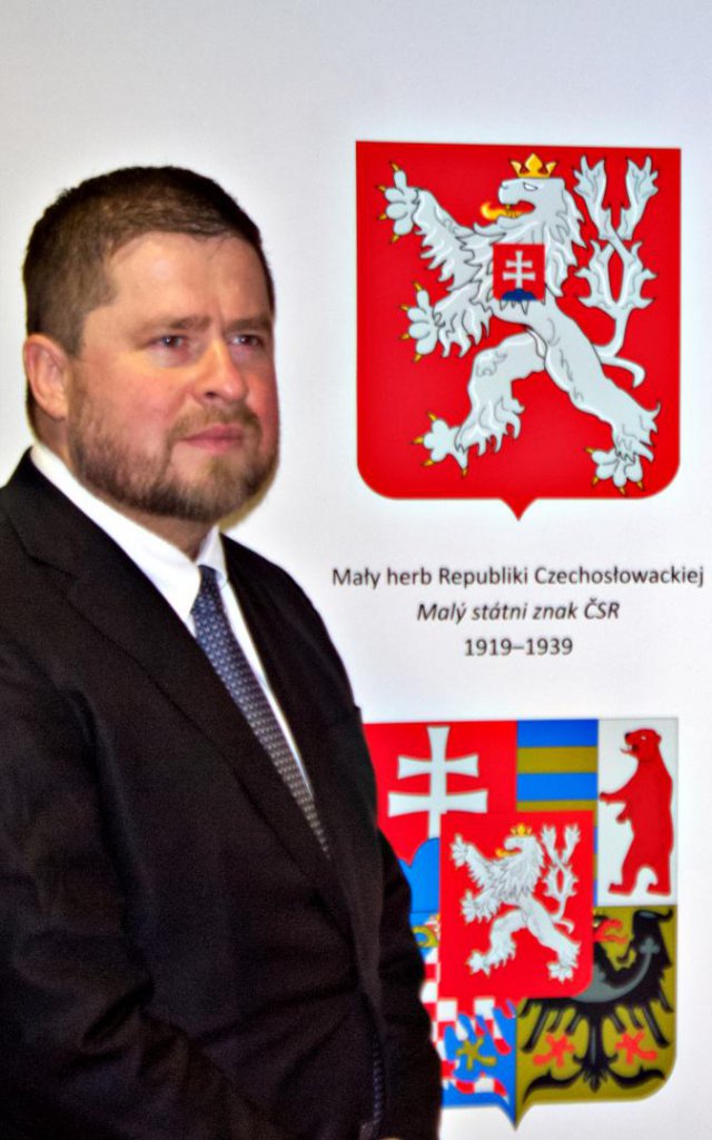 Aleš Michl w Muzeum Papiernictwa, 3.1.2022 Duszniki-Zdrój