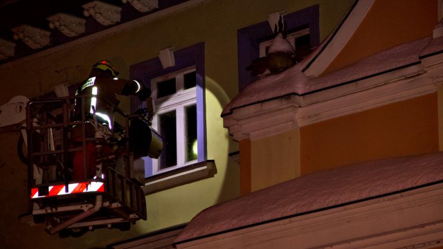 22 stycznia, Lądek-Zdrój. Kamienica grozi zawaleniem.