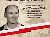 Tablica poświęcona Wiesławowi Mikicie, Lądek-Zdrój 4.3.2023