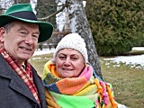 Odłonięcie tablicy poświęconej Wiesławowi Mikicie, Lądek-Zdrój 5.3.2023