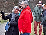 Odłonięcie tablicy poświęconej Wiesławowi Mikicie, Lądek-Zdrój 5.3.2023