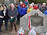 Odłonięcie tablicy poświęconej Wiesławowi Mikicie, Lądek-Zdrój 5.3.2023