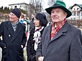 Odłonięcie tablicy poświęconej Wiesławowi Mikicie, Lądek-Zdrój 5.3.2023