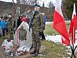 Odłonięcie tablicy poświęconej Wiesławowi Mikicie, Lądek-Zdrój 5.3.2023