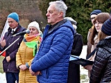 Odłonięcie tablicy poświęconej Wiesławowi Mikicie, Lądek-Zdrój 5.3.2023