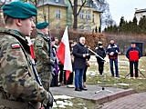Odłonięcie tablicy poświęconej Wiesławowi Mikicie, Lądek-Zdrój 5.3.2023