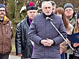 Odłonięcie tablicy poświęconej Wiesławowi Mikicie, Lądek-Zdrój 5.3.2023