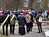 Odłonięcie tablicy poświęconej Wiesławowi Mikicie, Lądek-Zdrój 5.3.2023