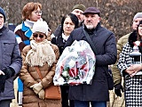 Odłonięcie tablicy poświęconej Wiesławowi Mikicie, Lądek-Zdrój 5.3.2023
