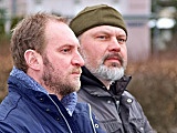 Odłonięcie tablicy poświęconej Wiesławowi Mikicie, Lądek-Zdrój 5.3.2023
