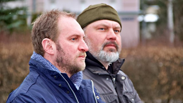 Odłonięcie tablicy poświęconej Wiesławowi Mikicie, Lądek-Zdrój 5.3.2023