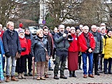 Odłonięcie tablicy poświęconej Wiesławowi Mikicie, Lądek-Zdrój 5.3.2023