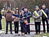 Odłonięcie tablicy poświęconej Wiesławowi Mikicie, Lądek-Zdrój 5.3.2023