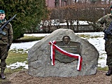 Odłonięcie tablicy poświęconej Wiesławowi Mikicie, Lądek-Zdrój 5.3.2023